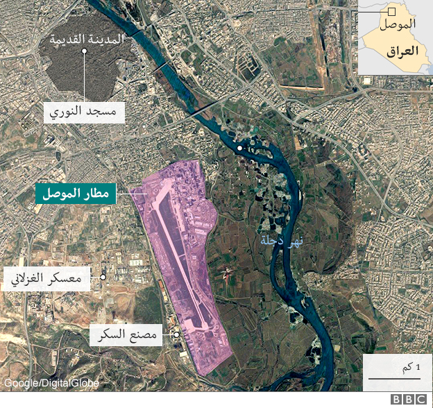 خارطة الموصل