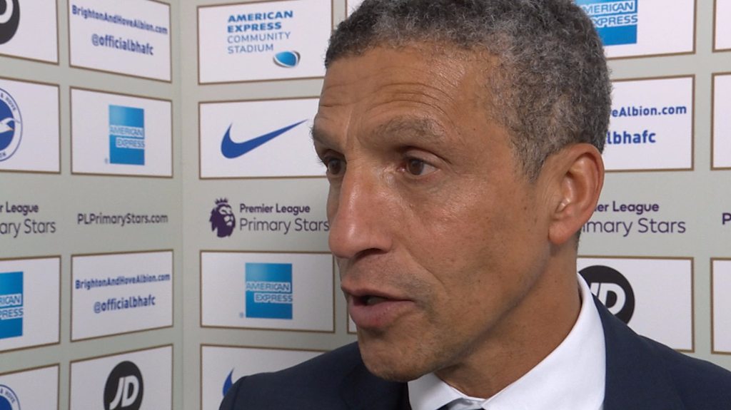 Brighton 2-2 Stoke: Hughton pleased despite Seagulls 'naivety'