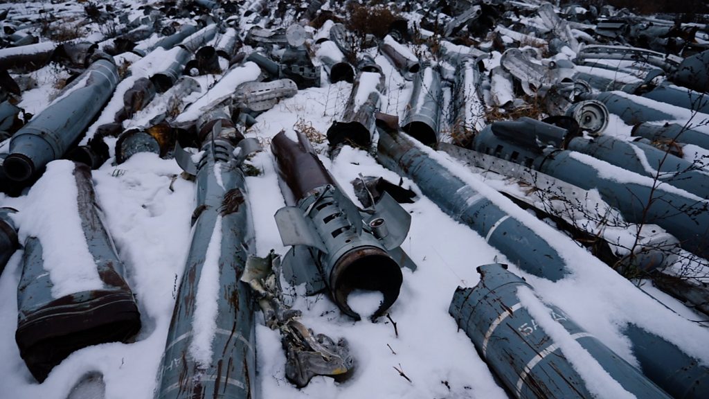 Ukraine’s missile graveyard 'is evidence against Russia’