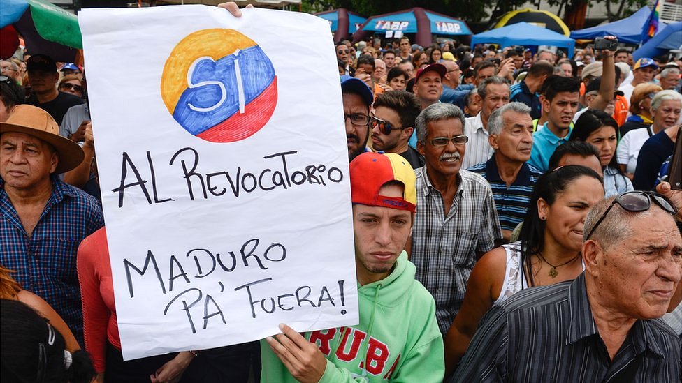 El CNE de Venezuela paraliza el referendo revocatorio a Nicolás Maduro:  ¿qué pasa ahora? - BBC News Mundo