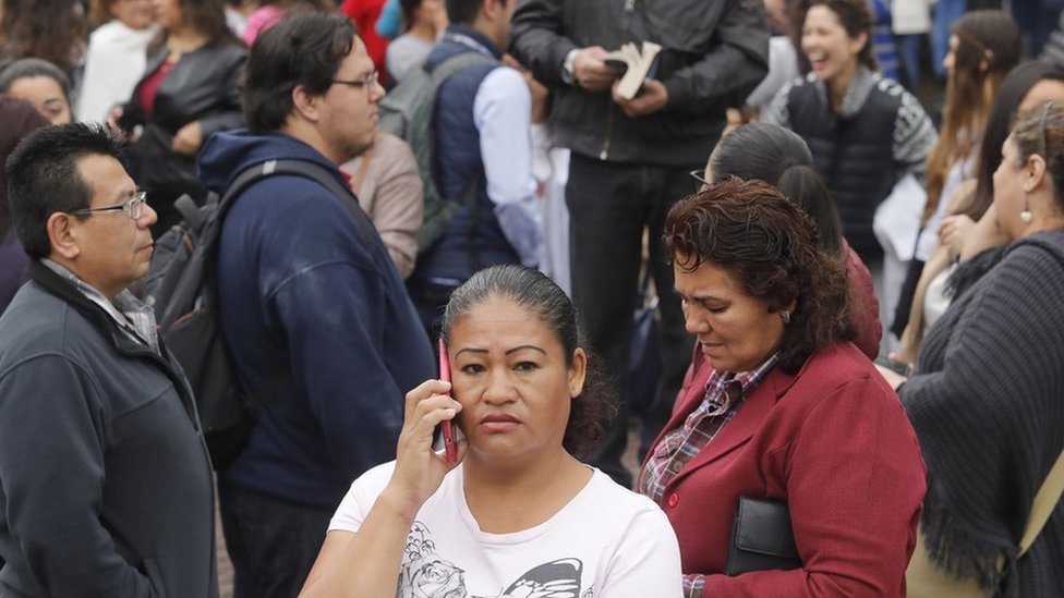 Terremoto en México.