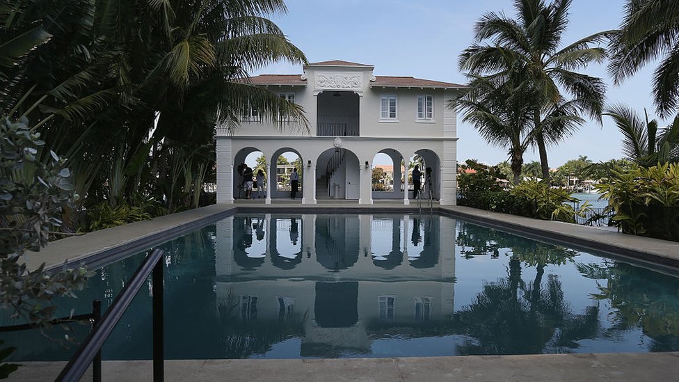 La casa de Al Capone en Miami.