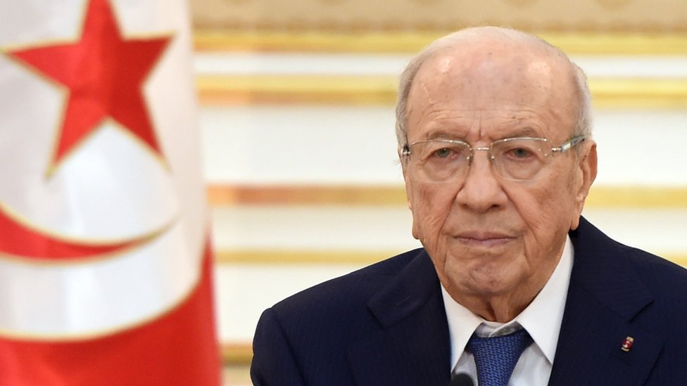 Tunisian President Beji Caid Essebsi