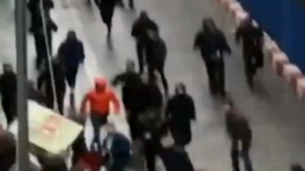 Arrests after Manchester City v Manchester United derby brawl