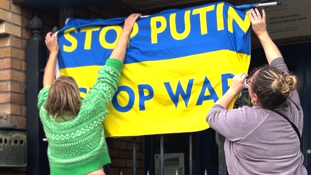 Welsh village helping sustain Ukraine in winter