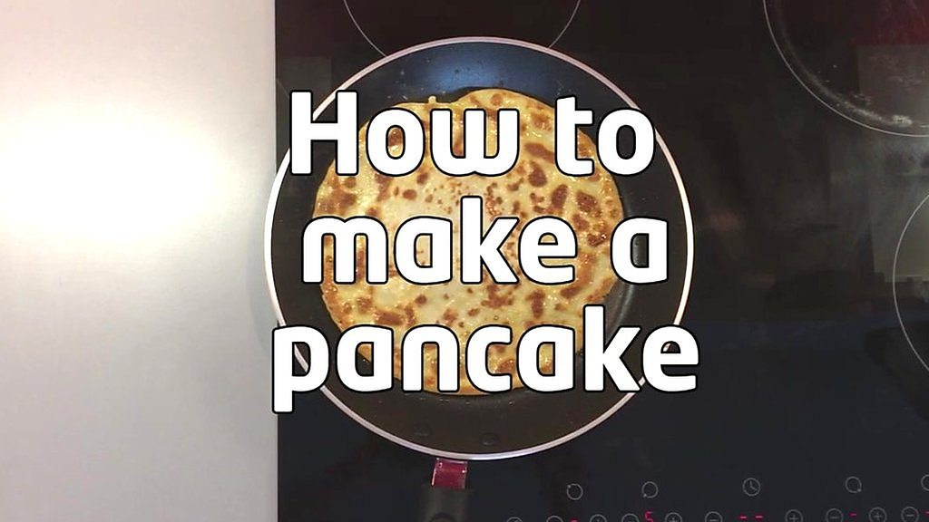 Pancake day How to make a pancake CBBC Newsround