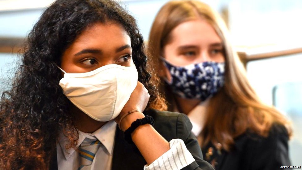 Covid in Scotland Classroom masks rule and vaccine passports end