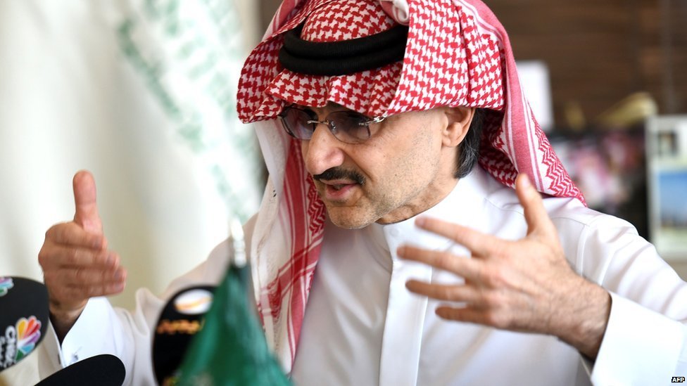 El príncipe Alwaleed bin Talal es uno de los hombres más ricos del mundo.