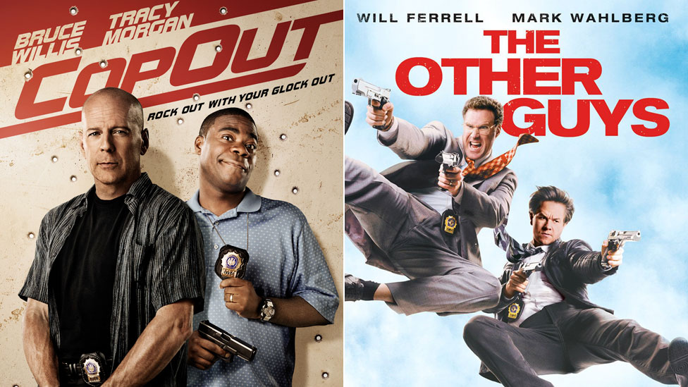 Afiches de Cop Out y The Other Guys