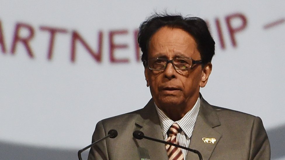 Mauritian premier Sir Anerood Jugnauth
