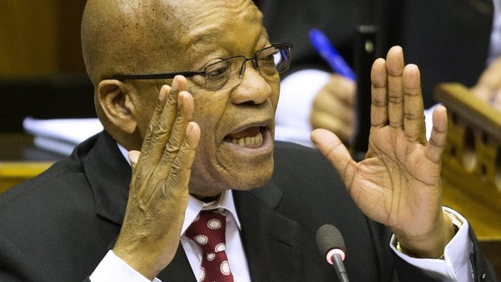 South Africa Court Allows Secret Zuma No Confidence Vote Bbc News