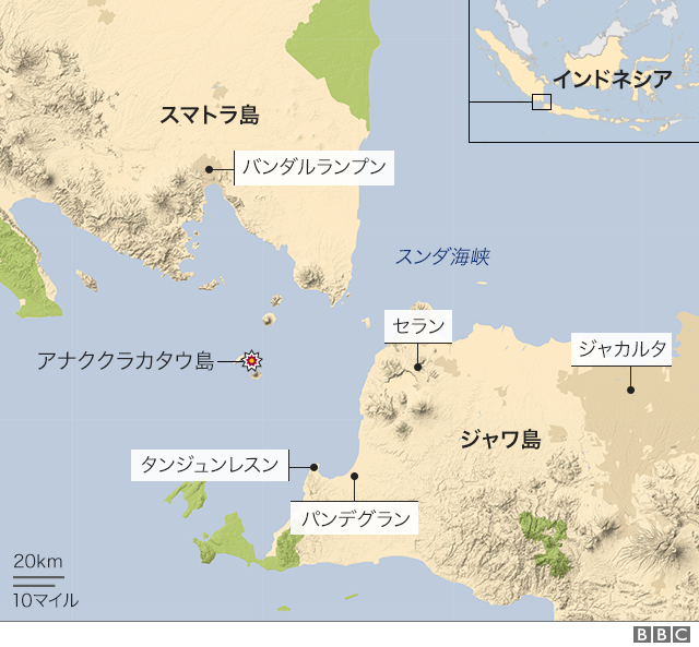 インドネシアの火山島、噴火警戒レベル引き上げ 航空便は経路変更