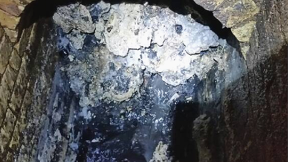 Monster 'fatberg' found blocking east London sewer
