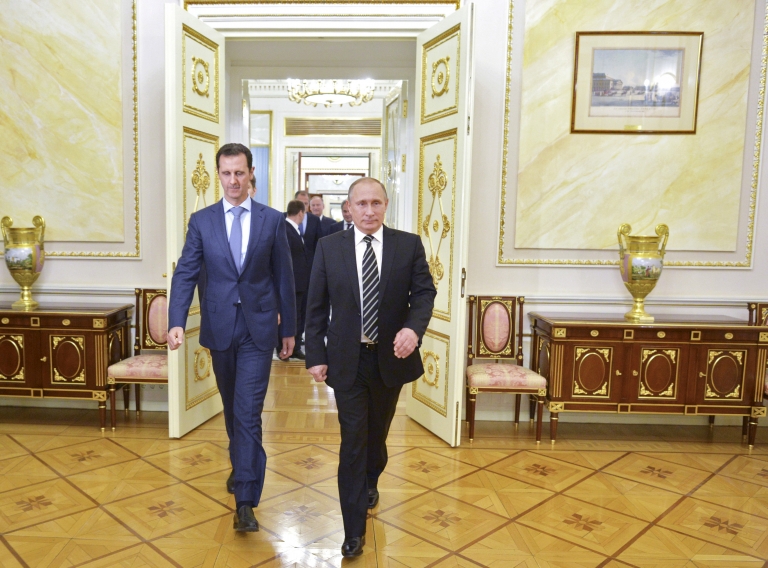 Al Assad y Putin