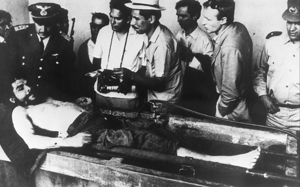 Guevara exhibido en 1967