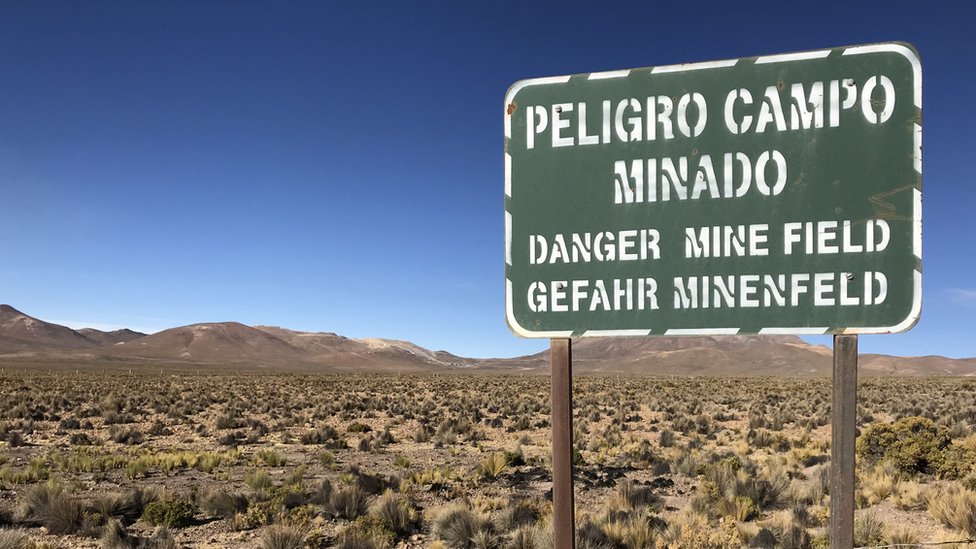 Campo minado Chile
