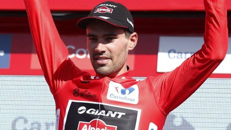 Dumoulin takes Vuelta a Espana lead