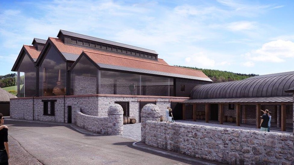 New whisky distillery built at historic Lindores Abbey - BBC News