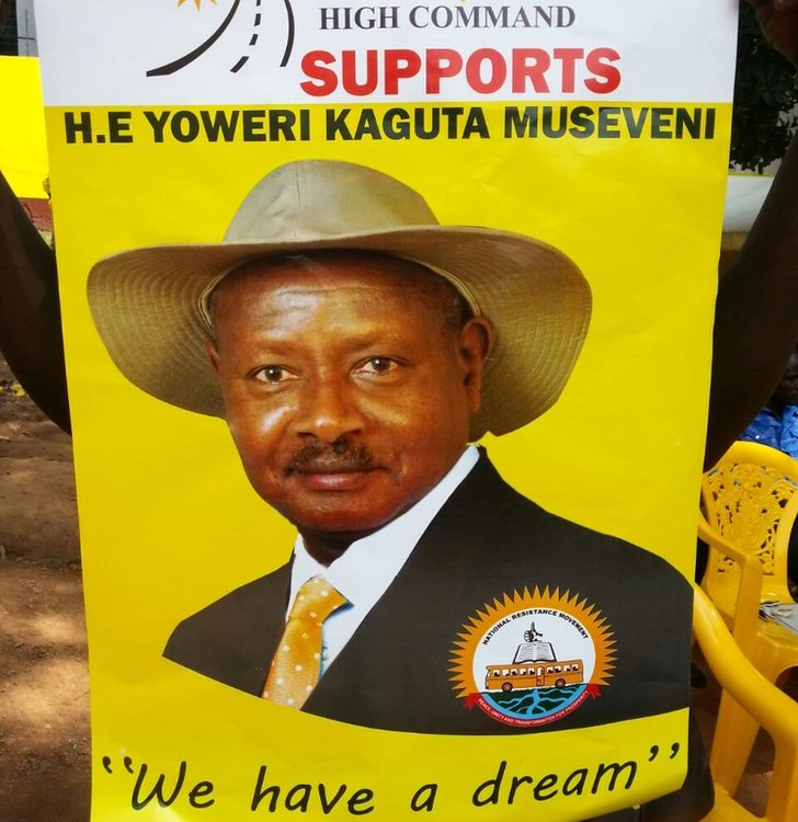 Museveni poster