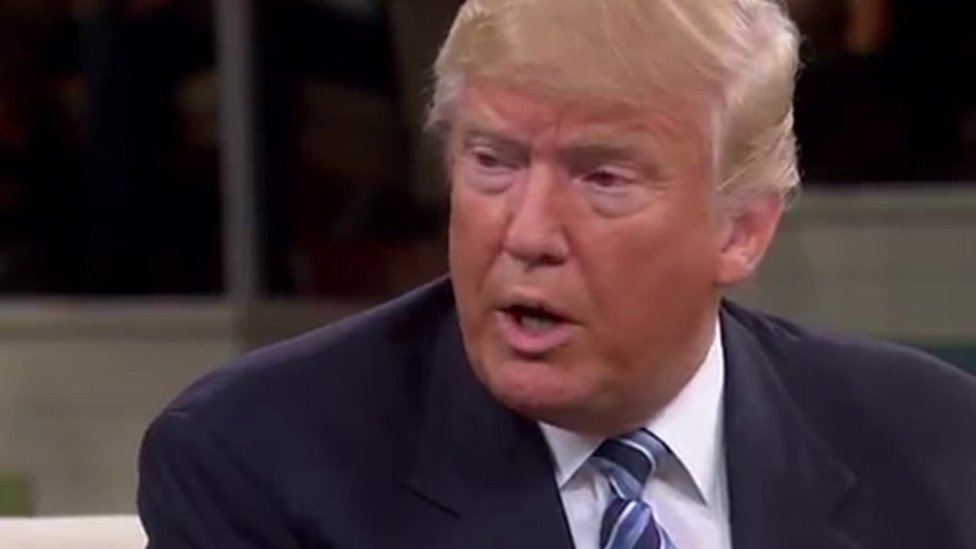 Donald Trump: 'Yeah, I think I could lose a little weight'