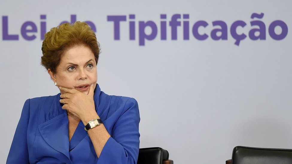 Dilma Rousseff, expresidenta de Brasil