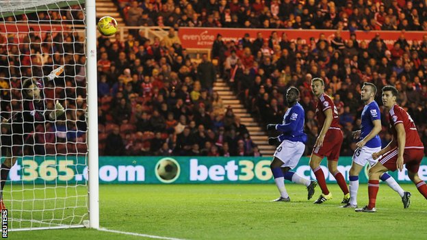 Video: Middlesbrough vs Everton Video: Middlesbrough vs Everton