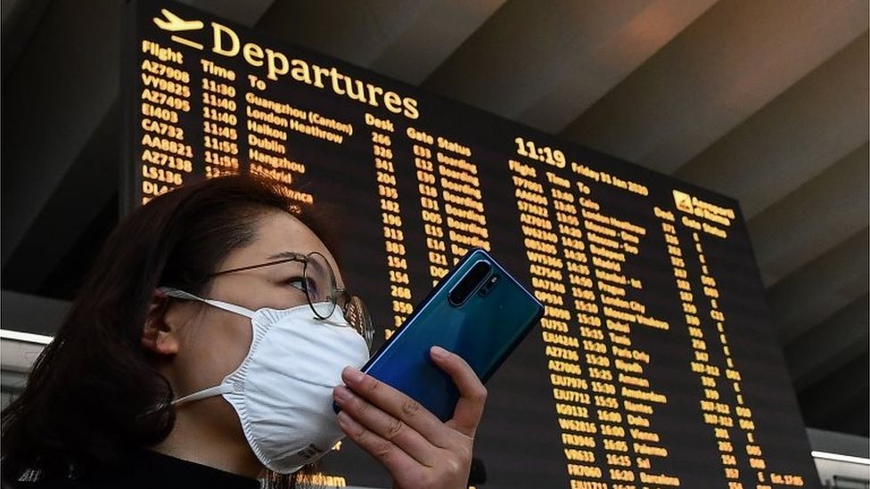 Coronavirus: grandes aerolíneas suspenden sus vuelos a China y EE.UU. veta  la entrada de cualquiera extranjero que haya estado en ese país - BBC News  Mundo