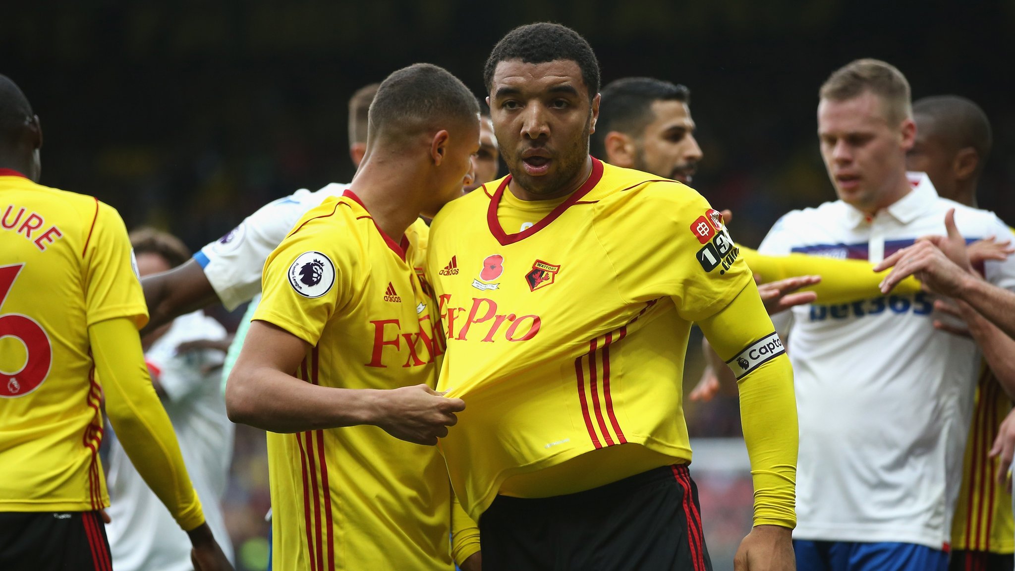 Watford captain Deeney charged with violent conduct