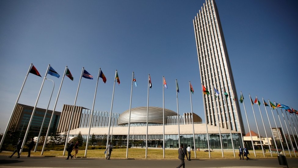 مقر الاتحاد الأفريفي في العاصمة الأثيوبية أديس أبابا