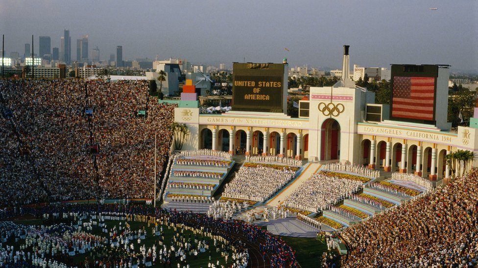 1984年洛杉磯奧運會開幕式