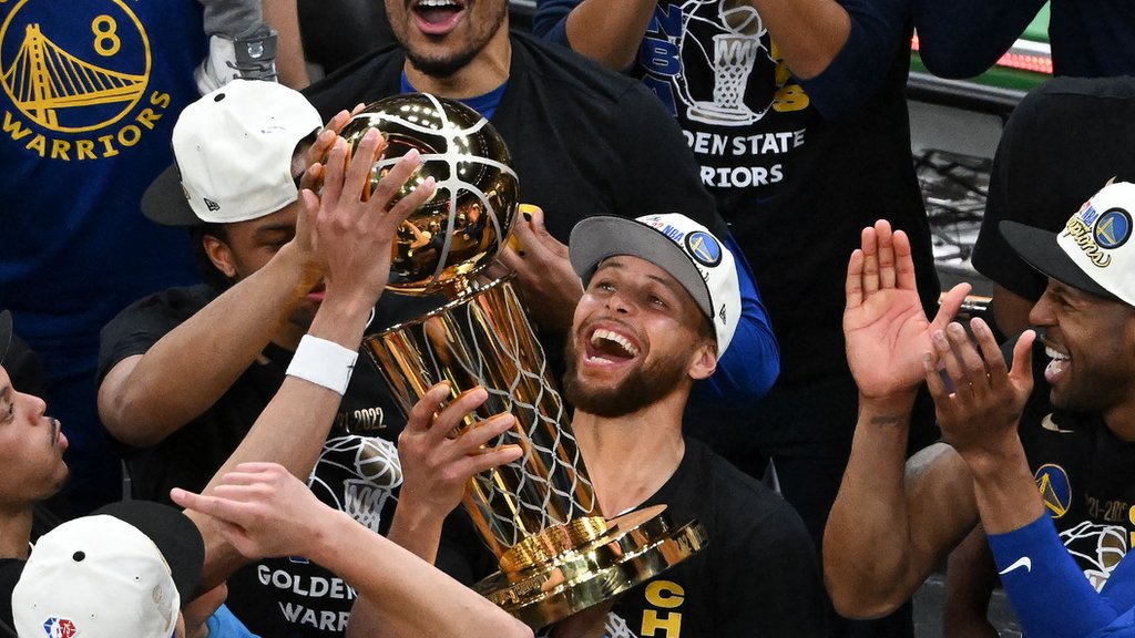 Golden State defeats the Boston Celtics to win the NBA