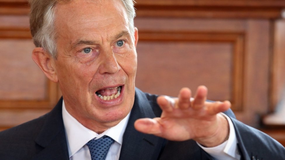 Tony Blair: UK should keep Brexit options open