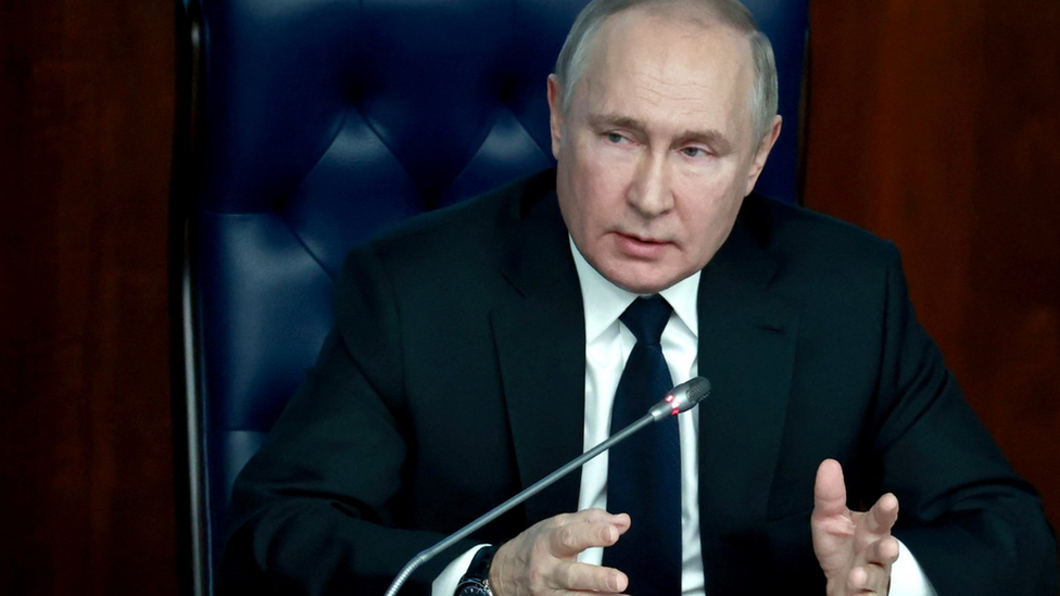 Putin says Russia not to blame for Ukraine war