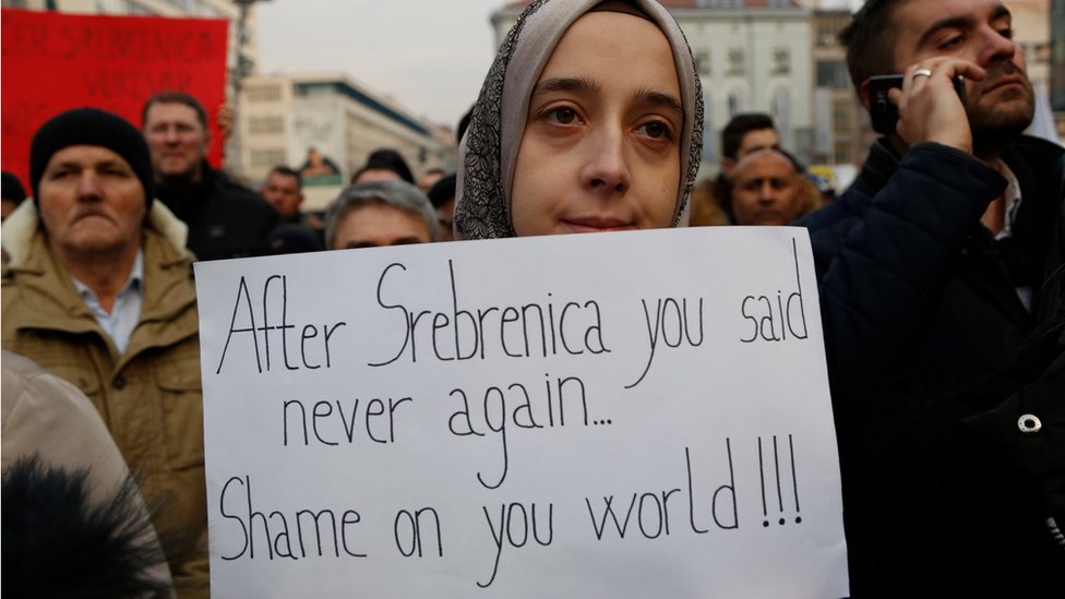 Выжившие в Сребренице: "Не дайте нашей трагедии повториться в Алеппо"
