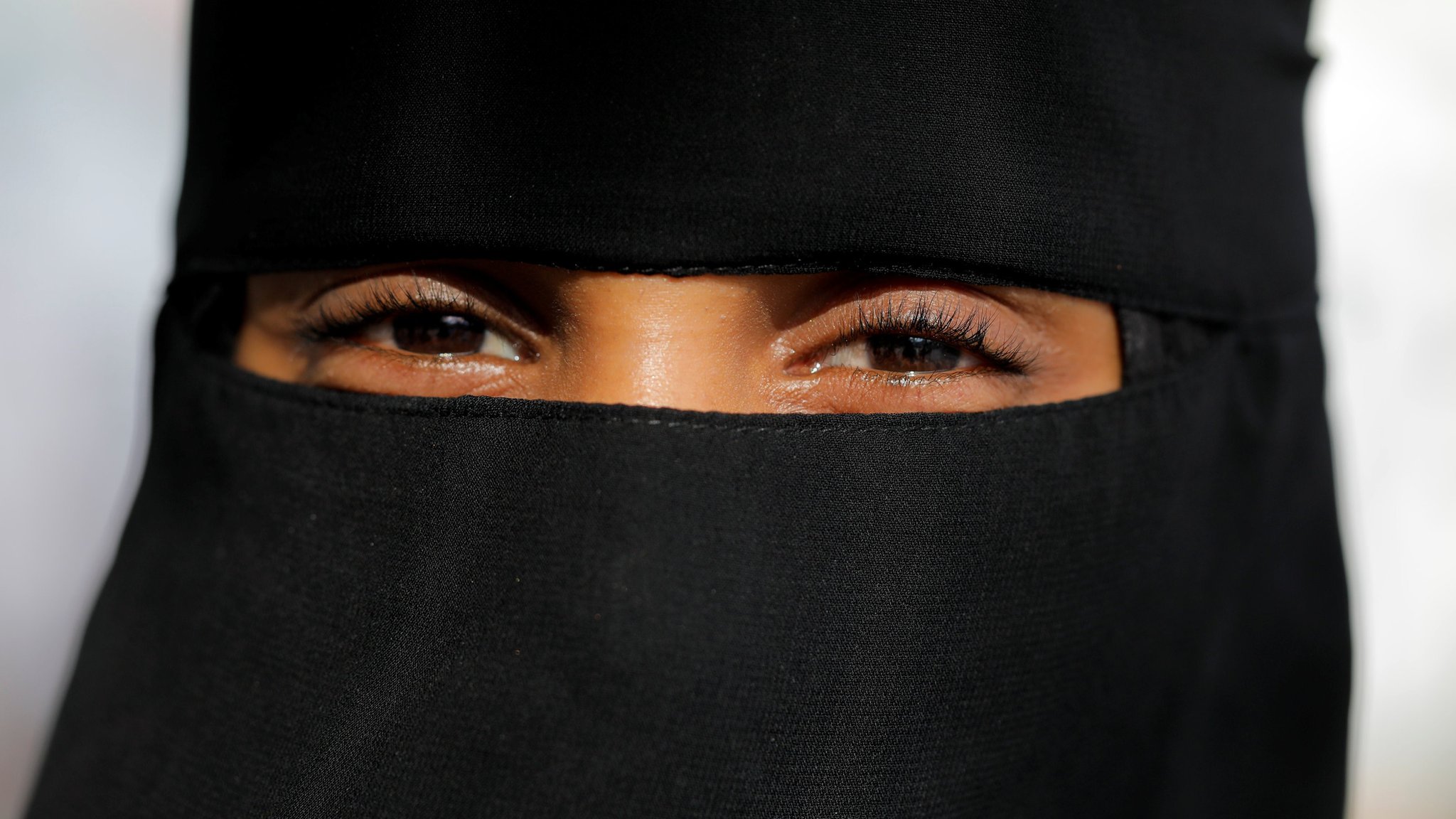 muslim woman's veil