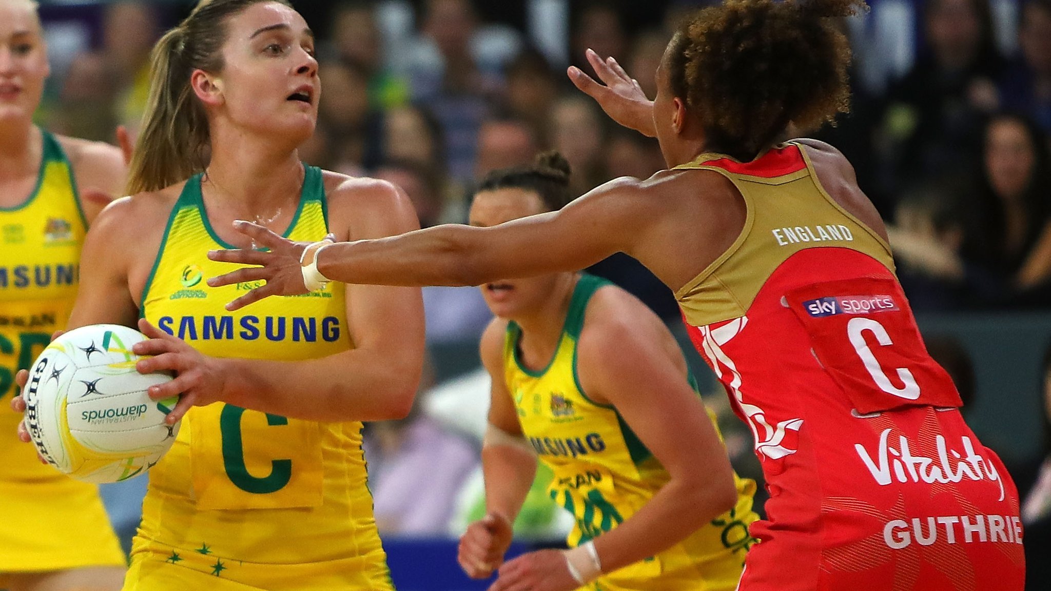 Quad Series: England lose 52-47 to Australia