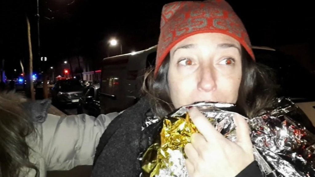 Paris fire: Survivor 'jumped across balconies' to escape