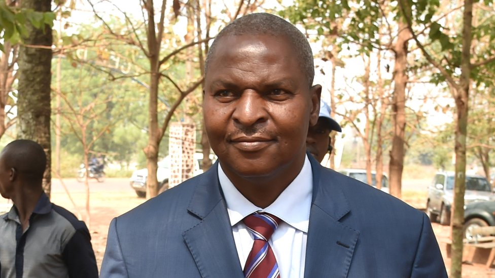 Central African Republic's president-elect Faustin-Archange Touadera