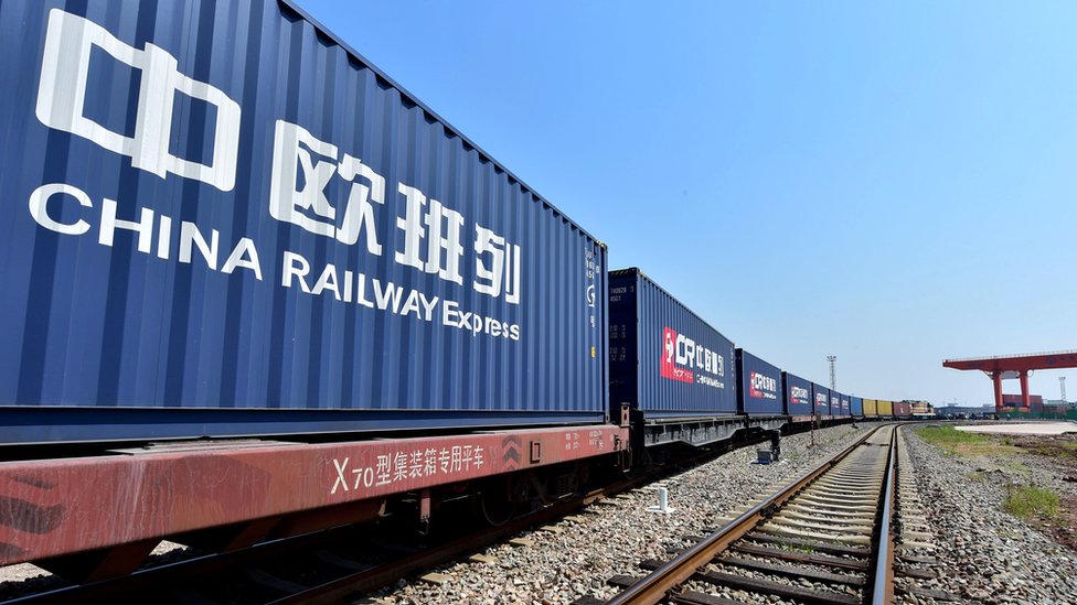 Chinese freight train
