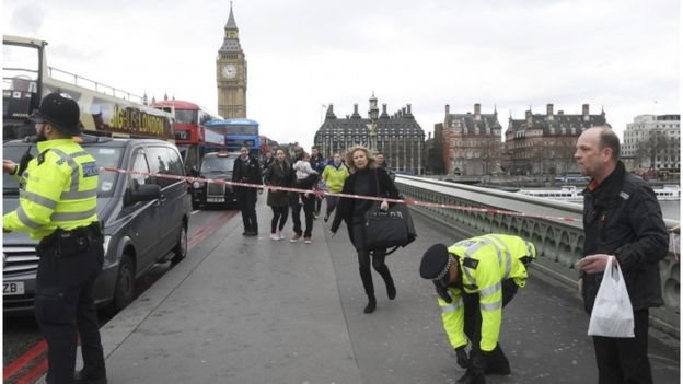 حادث إرهابي قرب البرلمان البريطاني