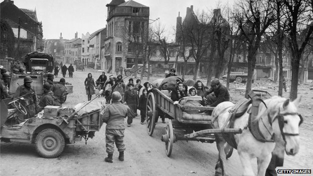 Belgian refugees