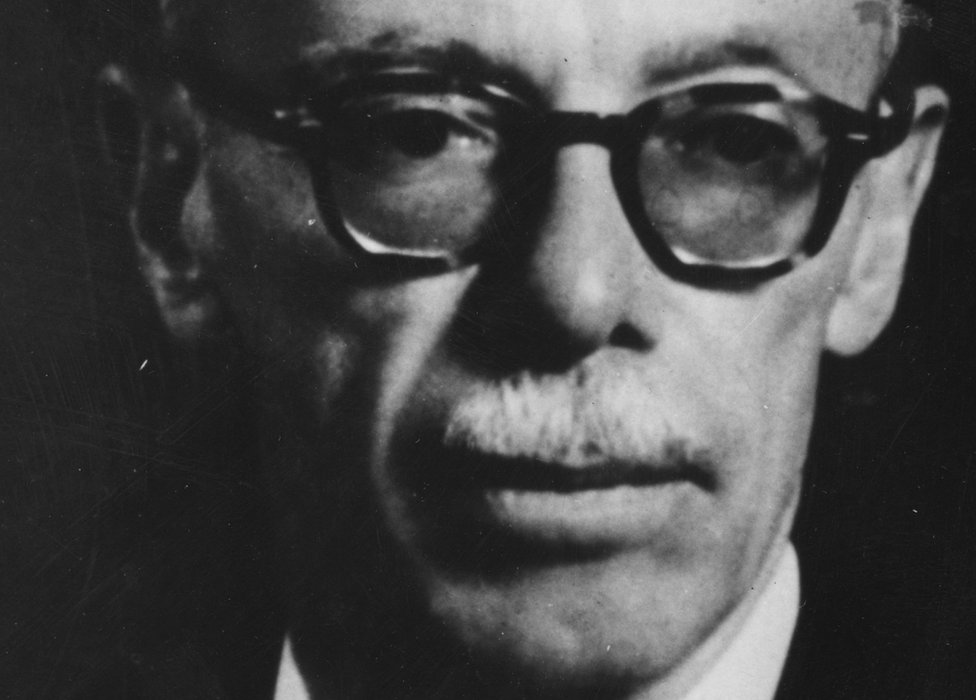 Former ex-president Jose Maria Velasco Ibarra