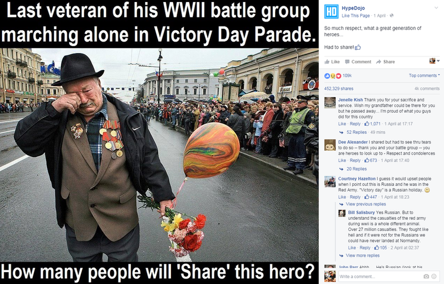 Facebook post