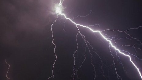 VIDEO: UK Thunderstorms