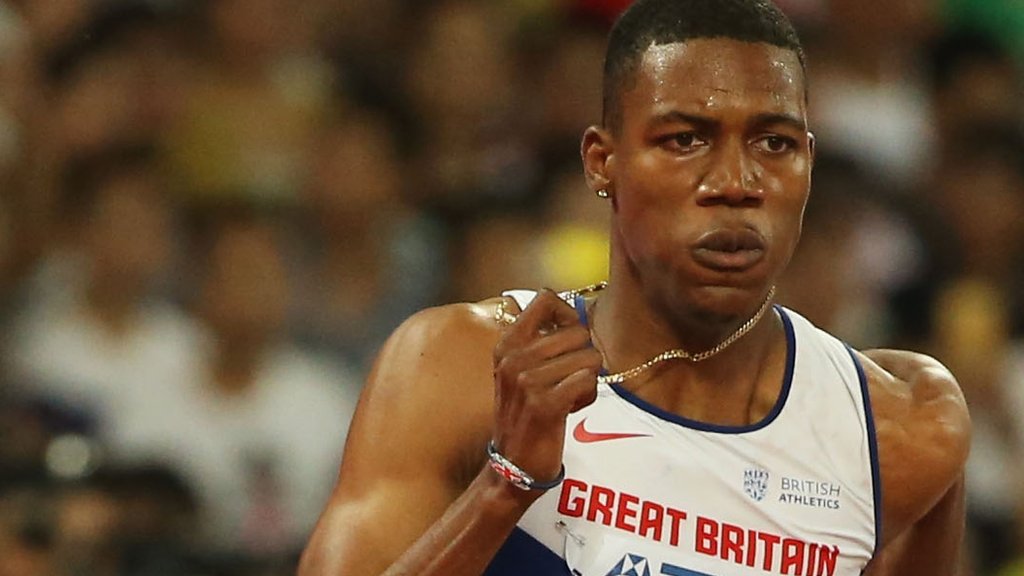 Zharnel Hughes: Great Britain sprinter will miss Rio Olympics