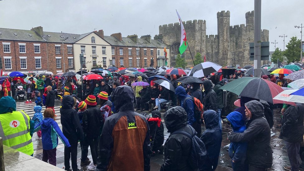Rally held for action on Welsh housing 'crisis'