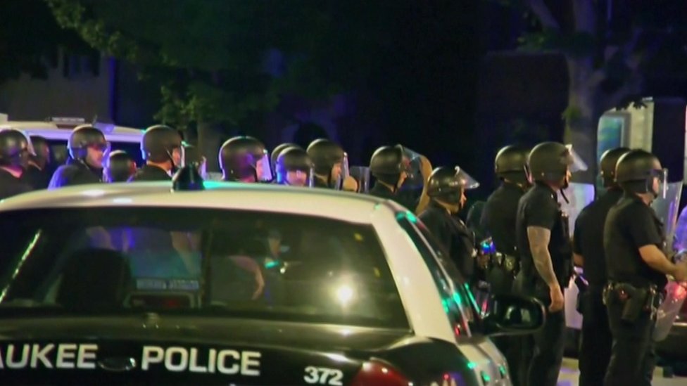 Milwaukee shooting: 'Shots fired' at new protests over police killing