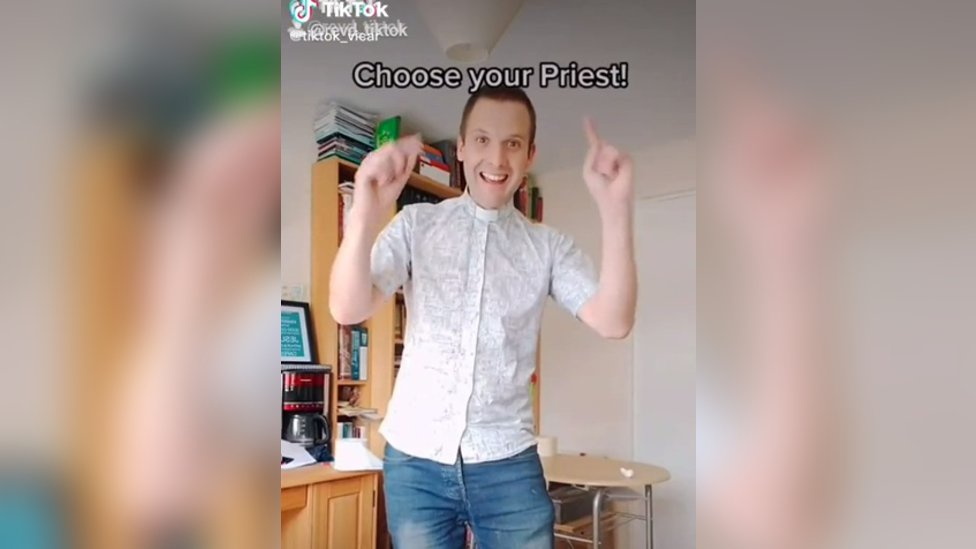 Vicar turns to TikTok to reach young people