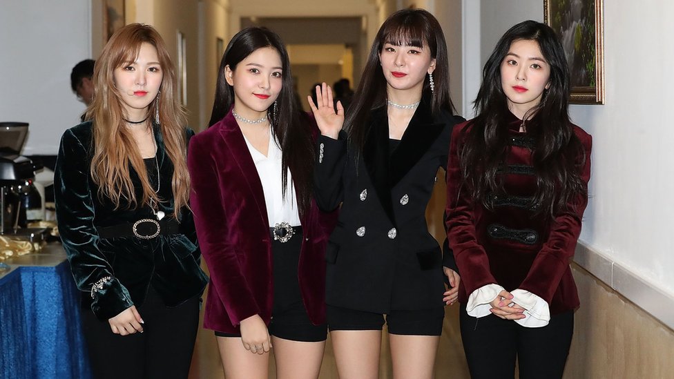 Wendy, Irene, Seulgi y Yeri de Red Velvet