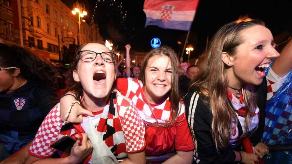 World Cup 2018: Croatia fans ecstatic after ousting England